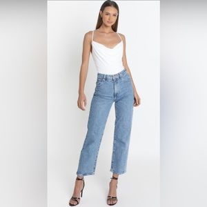 Abrand Jeans straight leg high waisted